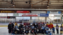 Hockey sur glace: Le Swiss Ice Hockey Day a battu son plein dimanche à Leysin, Villars et Monthey